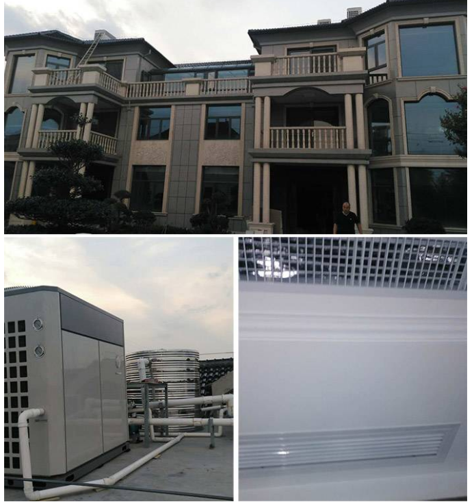 給別墅供暖，土豪們都選擇空氣能熱泵！